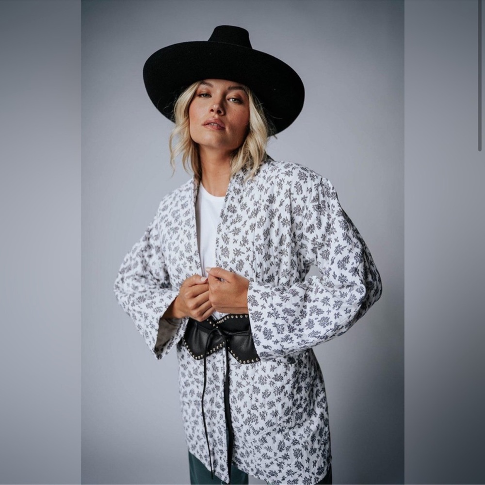 Super cute kimono by Bobbi Wren from clad and cloth